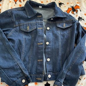Ladies Blue Jean Jacket XL